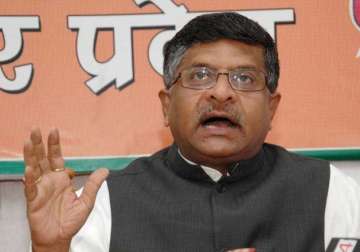 nothing wrong in sena s demand for deletion of secular from preamble of constitution ravishankar prasad