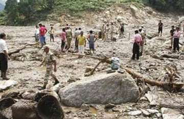 landslides kill 11 in uttarakhand 14 trapped under debris