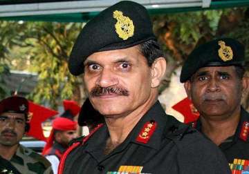 army chief to visit jammu and kashmir