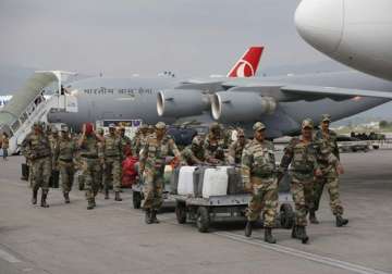 mammoth relief operation on by india in nepal