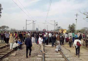jats continue stir in haryana road rail traffic disrupted yet again