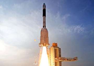 isro successfully launches india s biggest rocket gslv mk iii
