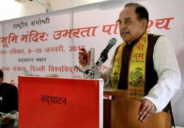 ayodhya title dispute supreme court allows subramanian swamy to intervene
