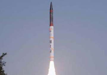 india test fires ballistic missile agni iv as part of user trial