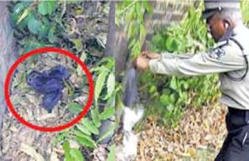 two packets of hooch found in gandhi ashram