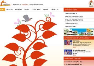 saradha gone website remains