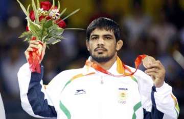 impressive sushil wins gold in asian wrestling