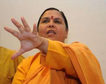 uma bharti launches website on ganga rejuvenation