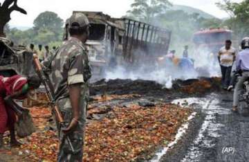15 maoists possibly killed in crpf retaliatory fire