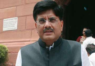 goyal blames up govt s non cooperation for state s power mess