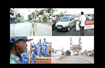 situation tense in riot hit areas of hyderabad