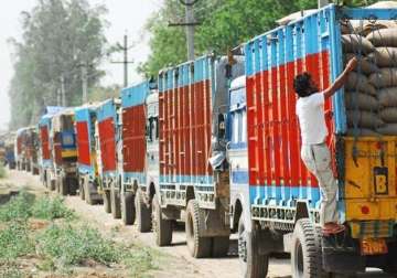 truckers proceed on a nationwide strike against toll system