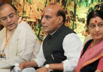top ministers meet discuss maoist attack land bill