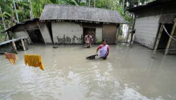 nearly 4 lakh still hit flood crisis remains grim assam government