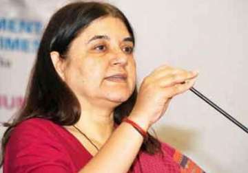 maneka gandhi asks home ministry to consider women s quota in police