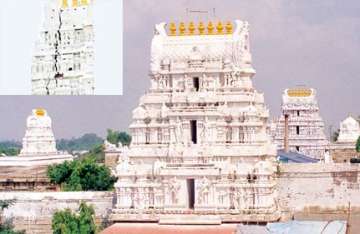 centuries old sri kalahasti shiva temple collapses in ap