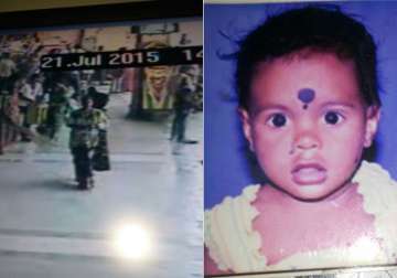 cctv footage woman arrested for kidnapping 16 month old child