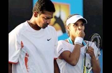 bhupathi sania pull out of mixed doubles