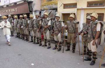 nationwide high alert for thursday s ayodhya verdict