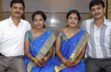 twins marry twins in karnataka