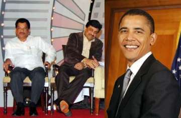 ashok chavan suresh shetty to receive obama at airport