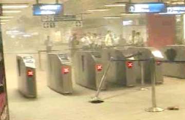 security drills at metro stations in delhi