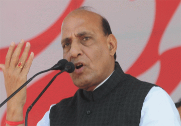rs.5 000 monthly pension for aged farmers rajnath singh