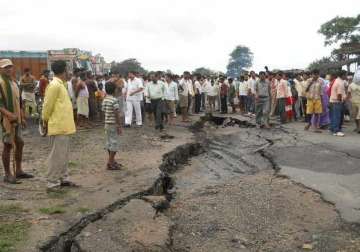 tremors in jharkhand