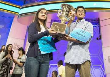 indian american kids sweep spelling bee contest