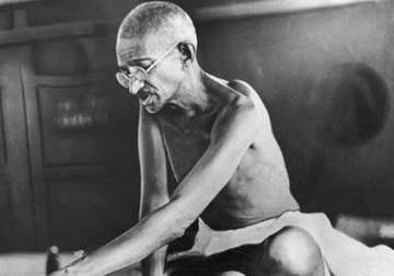first documentary on gandhi to be screened tomorrow