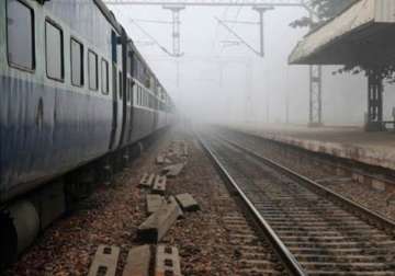 yet another chilly morning in delhi 24 trains running late