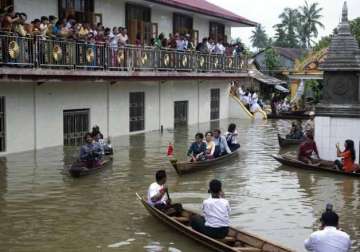 india airlifts food medicines to flood hit myanmar