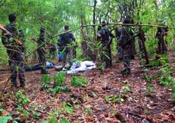 two stf jawans two maoists killed in encounter in bijapur