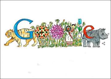 google doodle marks india s first pm nehru s 125th birth anniversary