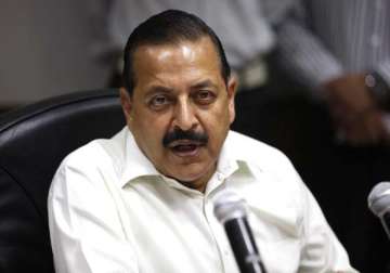 jitendra links militancy with floods in j k