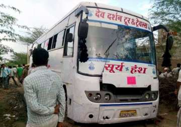 15 electrocuted in rajasthan bus mishap pm modi condoles