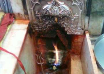 durga temple where holy flame is burning for last 101 years