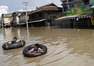 india to dispatch relief material to flood hit myanmar