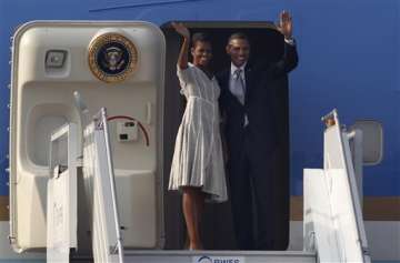 obama concludes india visit leaves for indonesia