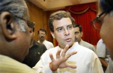 rahul hits out at shiv sena says india is for indians