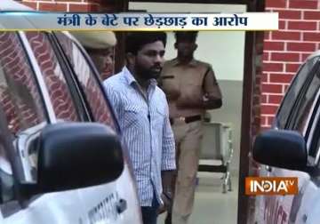 andhra pradesh minister s son sent to 14 days judicial custody