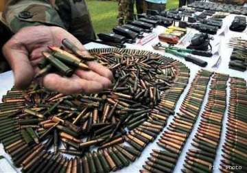 suspected maoist held with arms and explosives