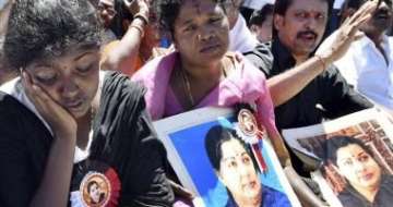 protests continue in tn over jaya s conviction