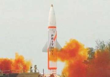 india successfully testfires nuclear capable prithvi ii missile