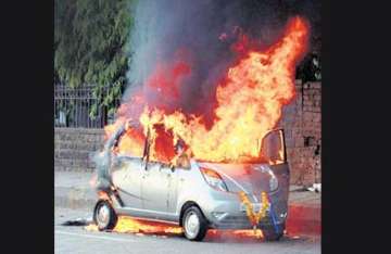 mumbai man bought tata nano at 3 pm gutted in 45 minutes