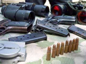militant hideout busted in kupwara arms cache seized