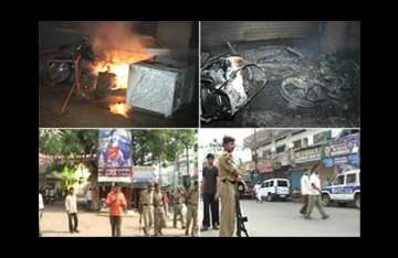 clash hit hyderabad tense govt deploying additional forces