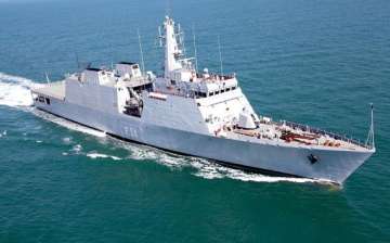 navy s largest patrolling vessel ins sumitra commissioned