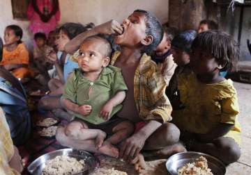 every year 1 million children die of malnutrition in india