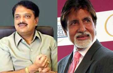 vilasrao deshmukh not to share dais with amitabh bachchan